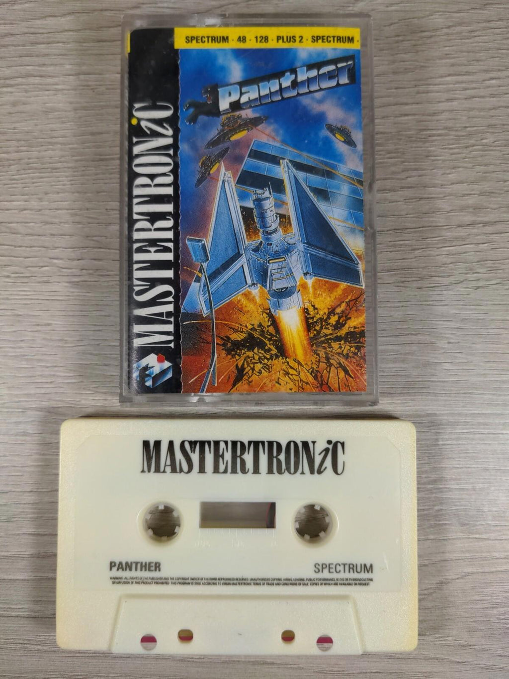 Panther ZX Spectrum 48K 128K Game Cassette Mastertronic Tested & Working