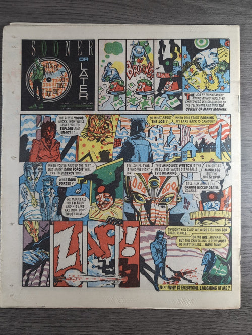 2000AD Prog 473  Featuring Judge Dread Comic Date 7th June 1986 Vintage Comics