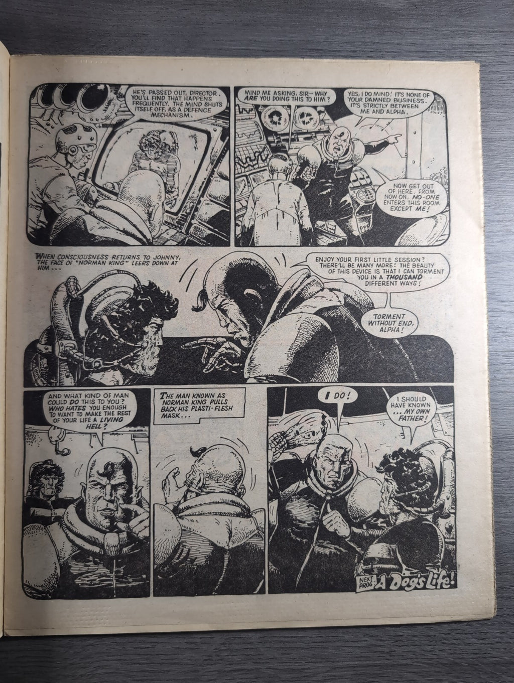 2000AD Prog 378 Featuring Judge Dredd Comic 11th August 1984 Vintage Retro Comic