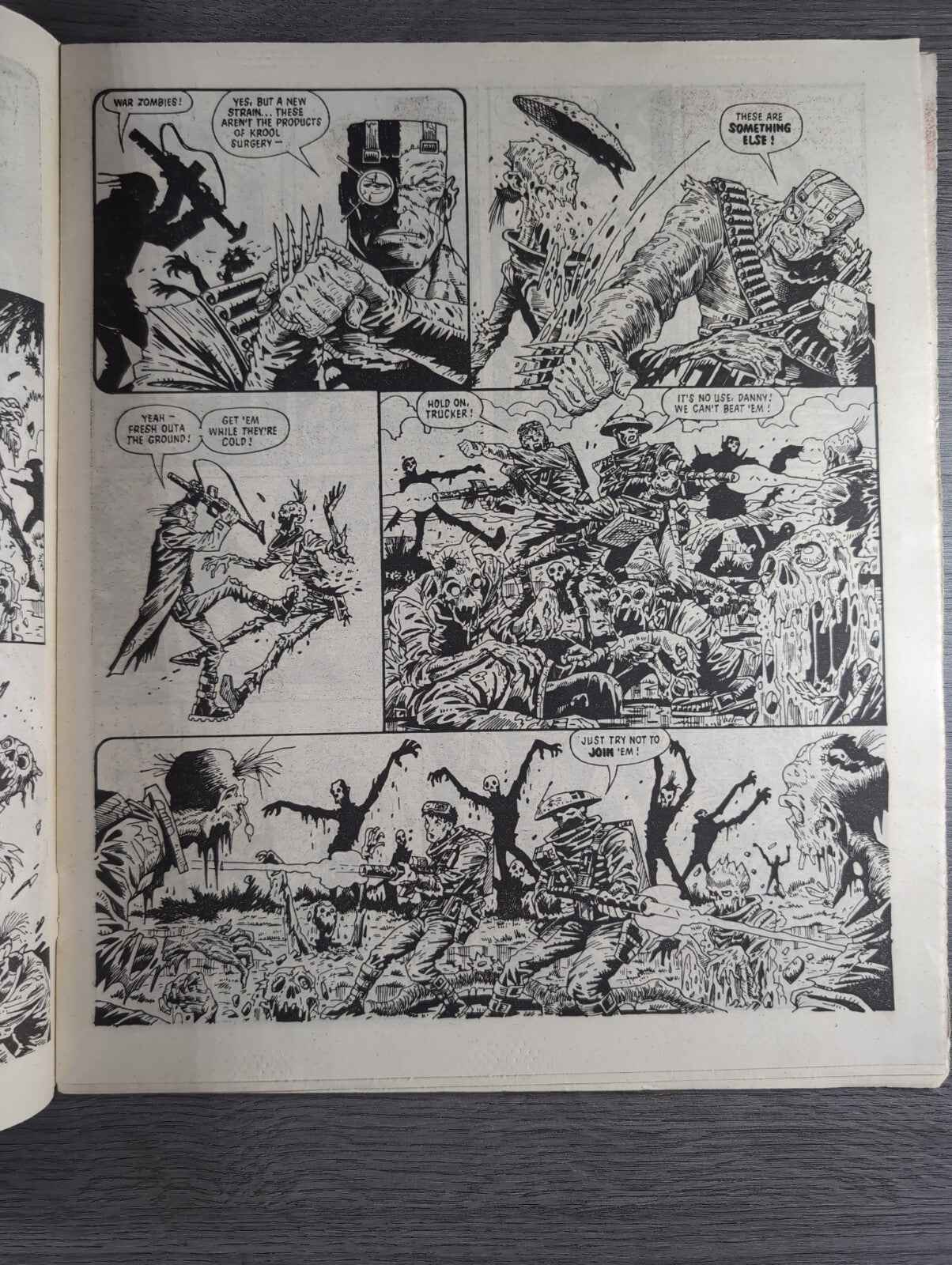 2000AD Prog 508 Featuring Judge Dread Comic 7th Feb 1987 Vintage Retro Comic