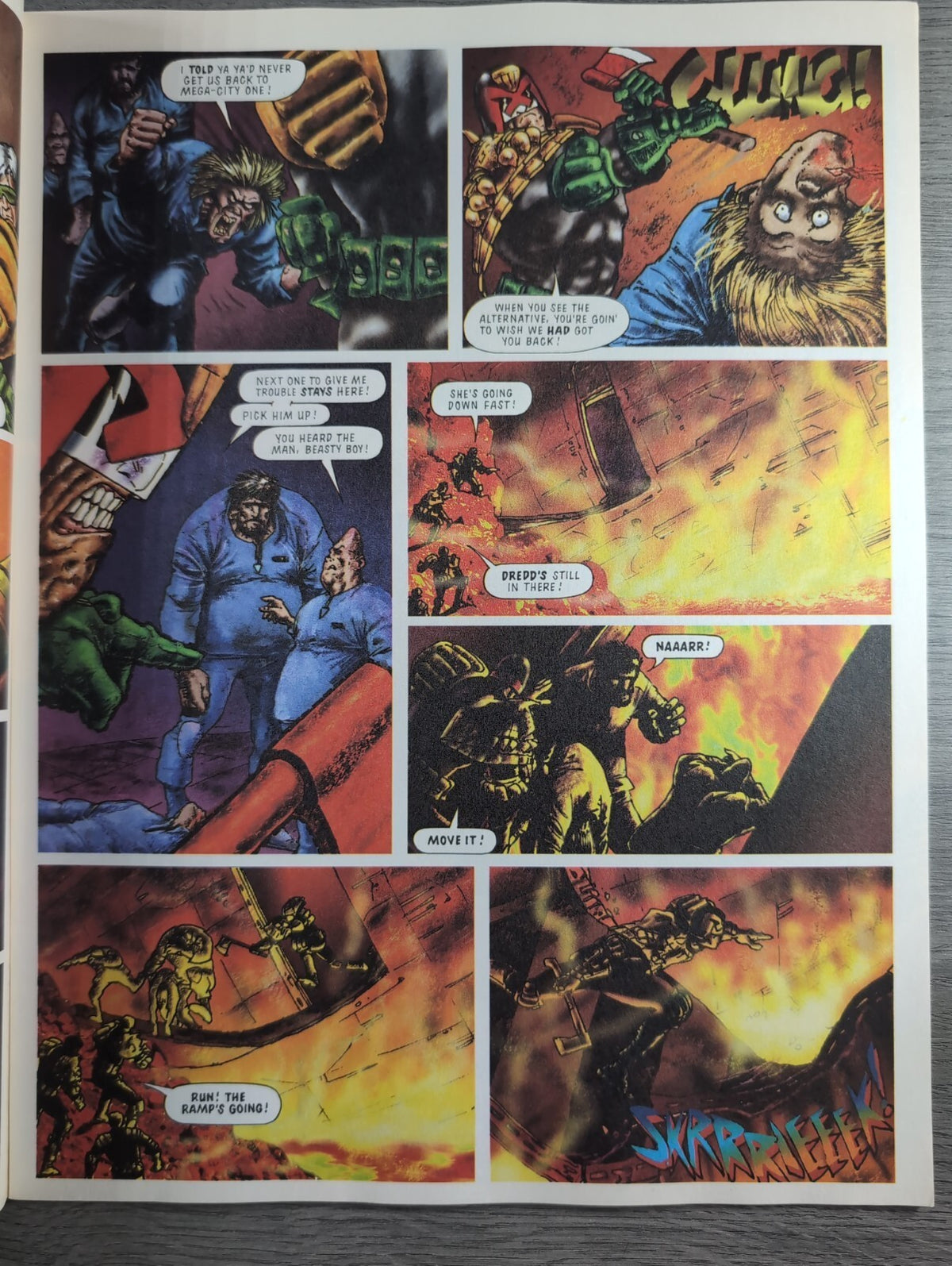 2000AD Prog 906 Featuring Judge Dredd Comic 23rd Sept 1994 Vintage Retro Comic