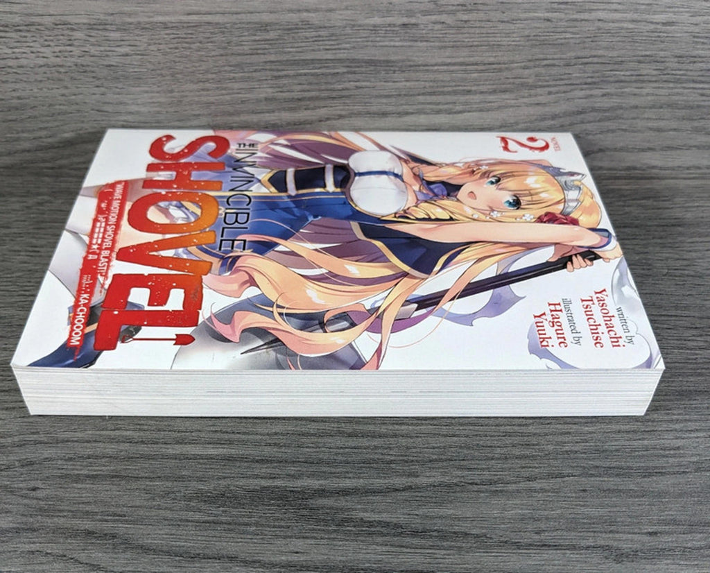 The Invincible Shovel Vol. 2 by Yasohachi Tsuchise Light Novel Paperback Book 2020 - Retrorama UK