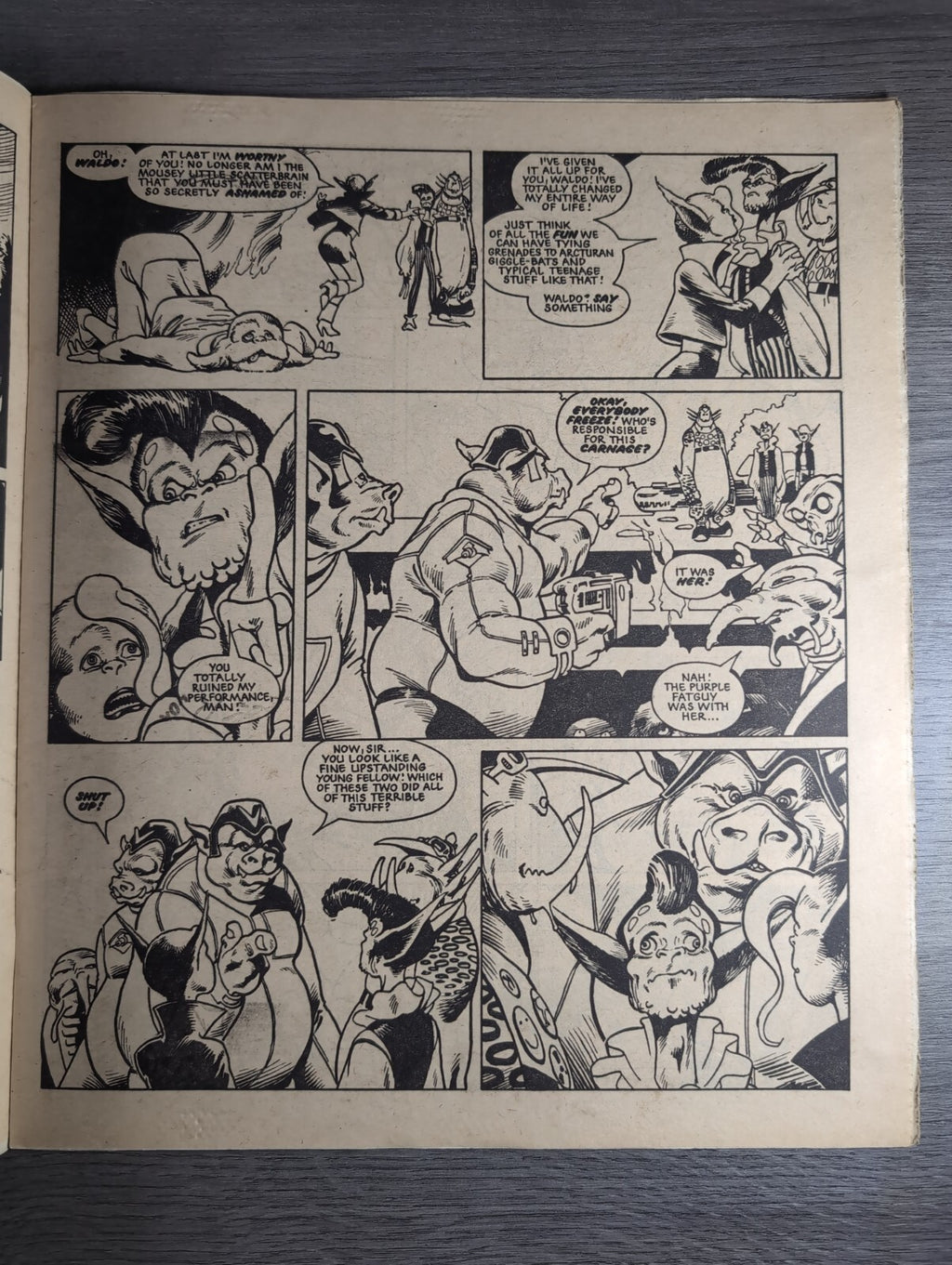 2000AD Prog 354 Featuring Judge Dredd Comic 4th Feb 1984 Vintage Retro Comic