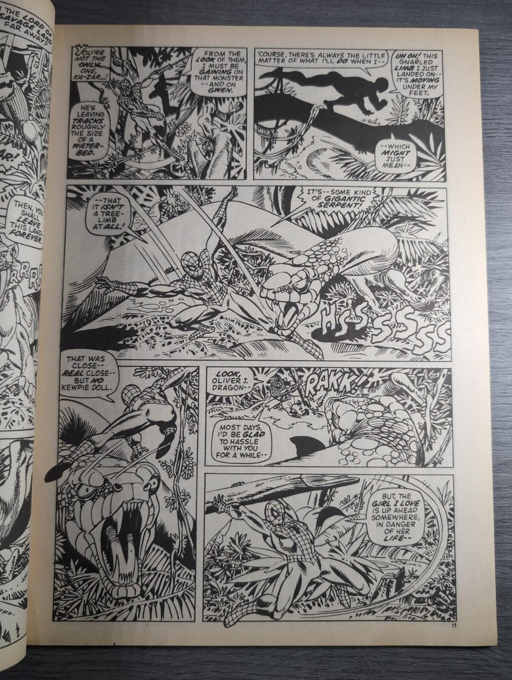 Spider-Man Comics Weekly No 145 Marvel Comics UK 22nd November 1975 Vintage Comic