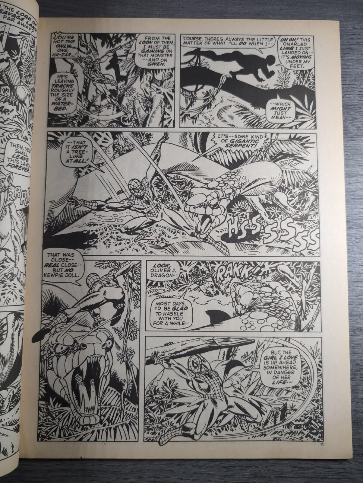Spider-Man Comics Weekly No 145 Marvel Comics UK 22nd November 1975 Vintage Comic