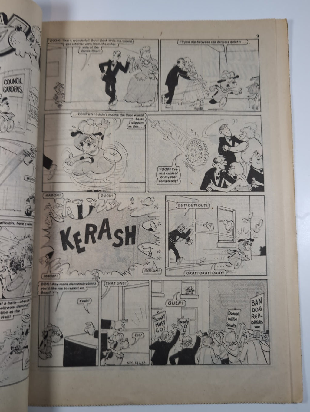 Nutty Comic Featuring Bananaman Issue No. 175 June 18th 1983 Vintage Retro Comic