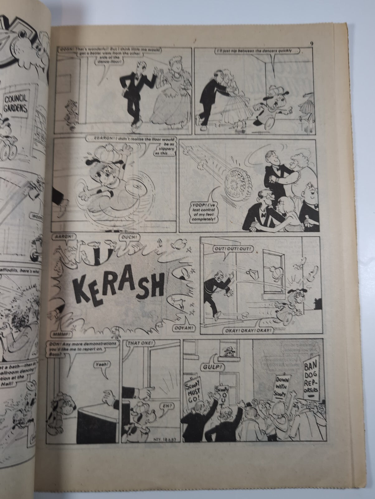 Nutty Comic Featuring Bananaman Issue No. 175 June 18th 1983 Vintage Retro Comic