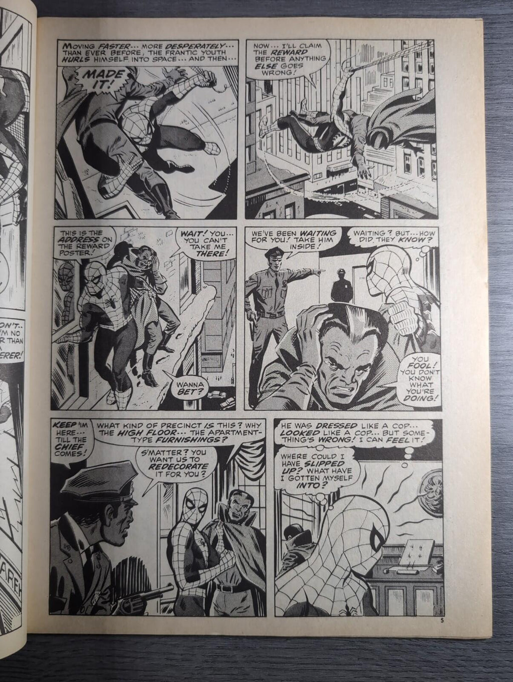 Spider-Man Comics Weekly No 108 Marvel Comics UK 8th March 1975 Vintage Comic