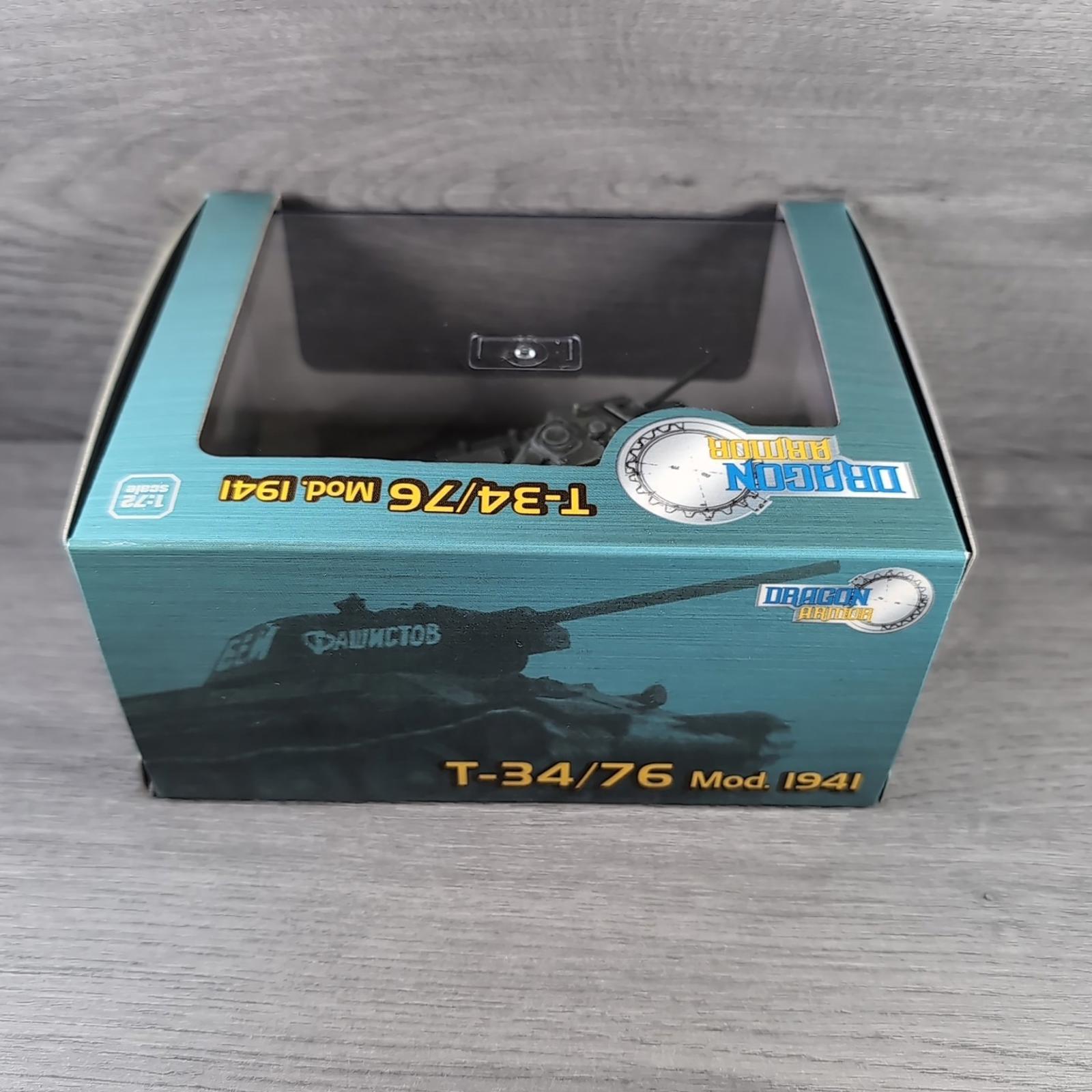 Dragon Armor T-34/76 Mod. 1941 Eastern Front 1941 1:72 Scale Model 60150