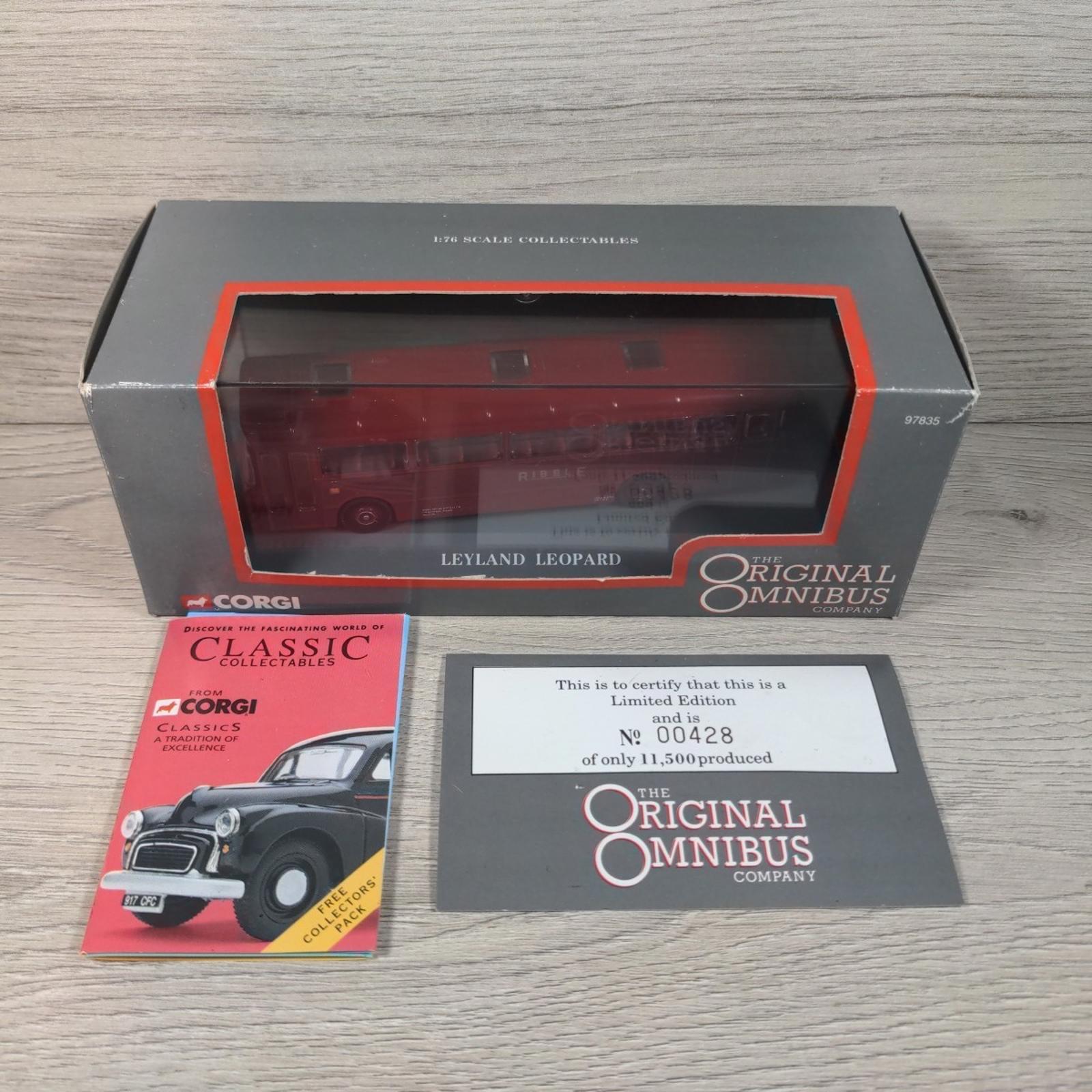 Corgi - Original Omnibus Leyland Leopard Ribble Motor Services Die-Cast Model