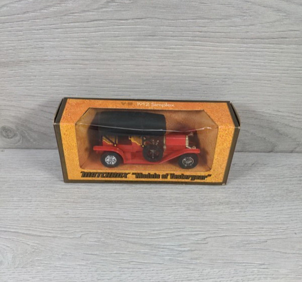 Matchbox Models Of Yesteryear Y-9 1912 Simplex Diecast Car Model
