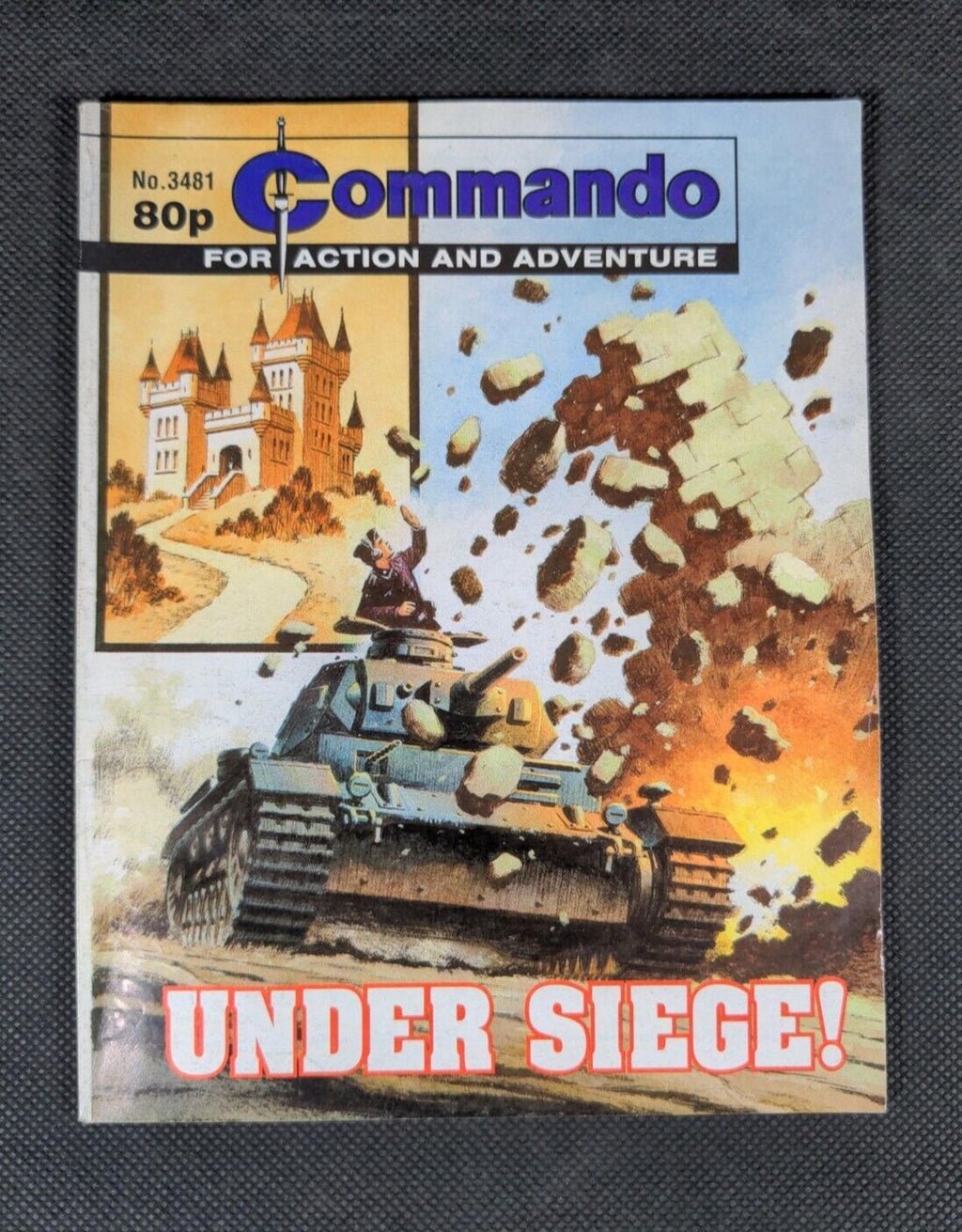 Commando Comic Issue Number 3481 Under Siege! - Retrorama UK