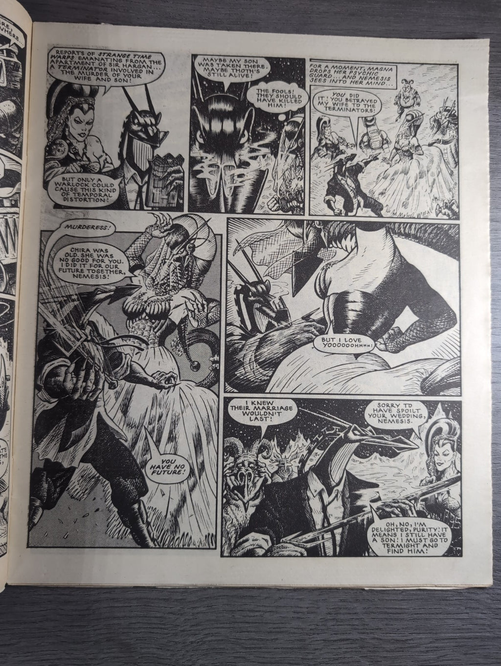2000AD Prog 436 Featuring Judge Dread Comic 21st Sept 1985 Vintage Retro Comic
