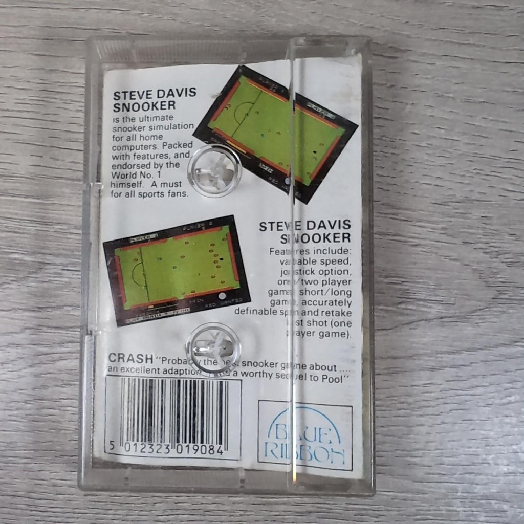 Steve Davis Snooker ZX Spectrum 48K 128K Video Game Cassette Tested & Working