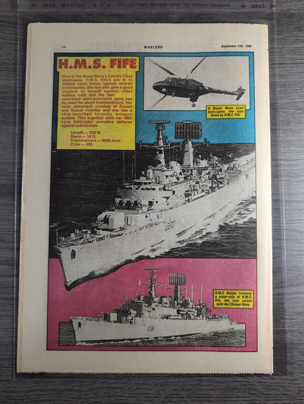 Warlord Comics 7 Issues 621 - 627  Good Condition Vintage Retro Comics From 1986