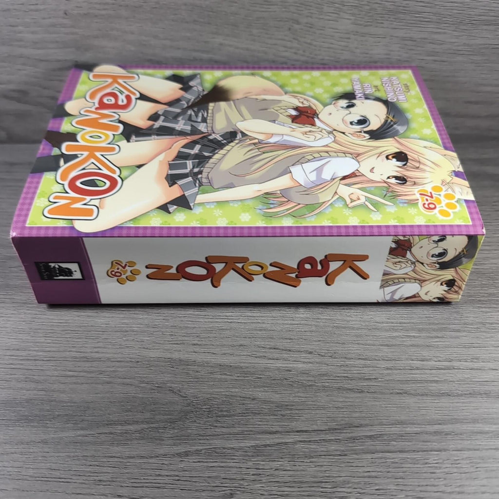 Kanokon Omnibus 7-9 by Kastumi Nishino 2014 Trade Paperback Manga Book