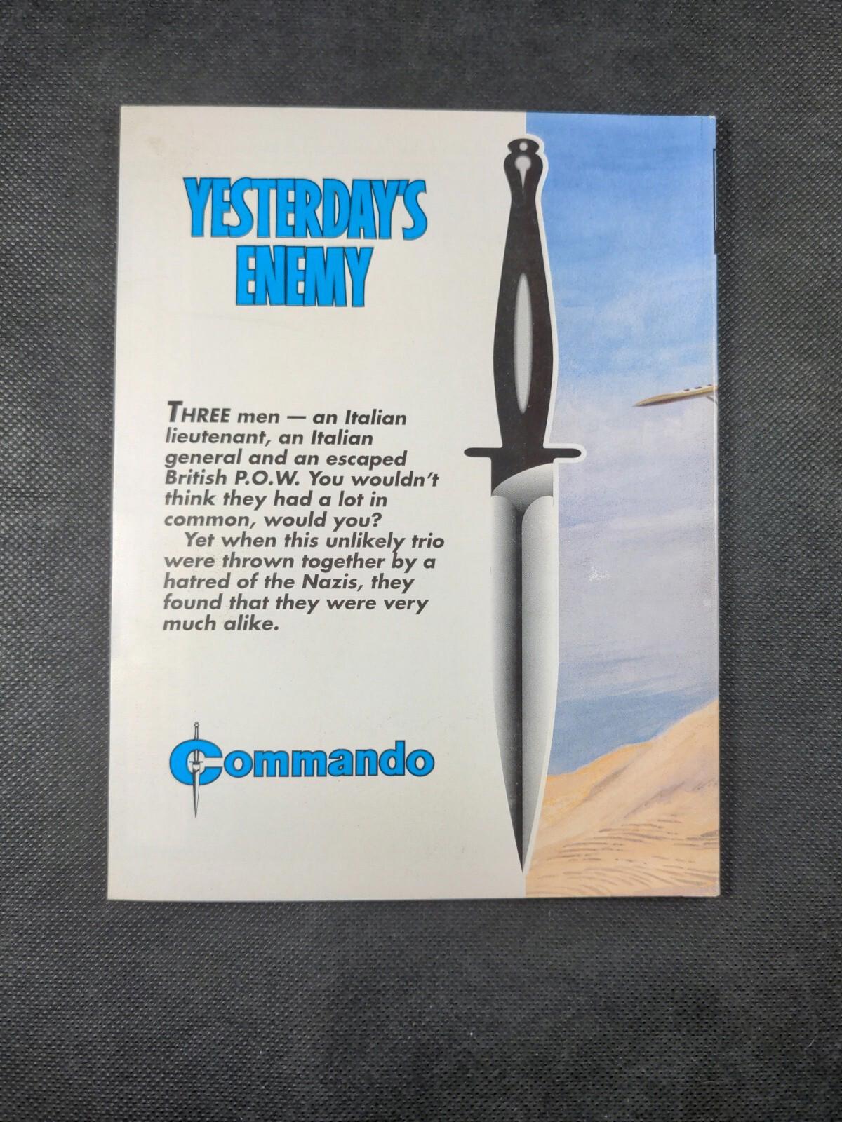 Commando Comic Issue Number 3132 Yesterdays Enemy Vintage Comic