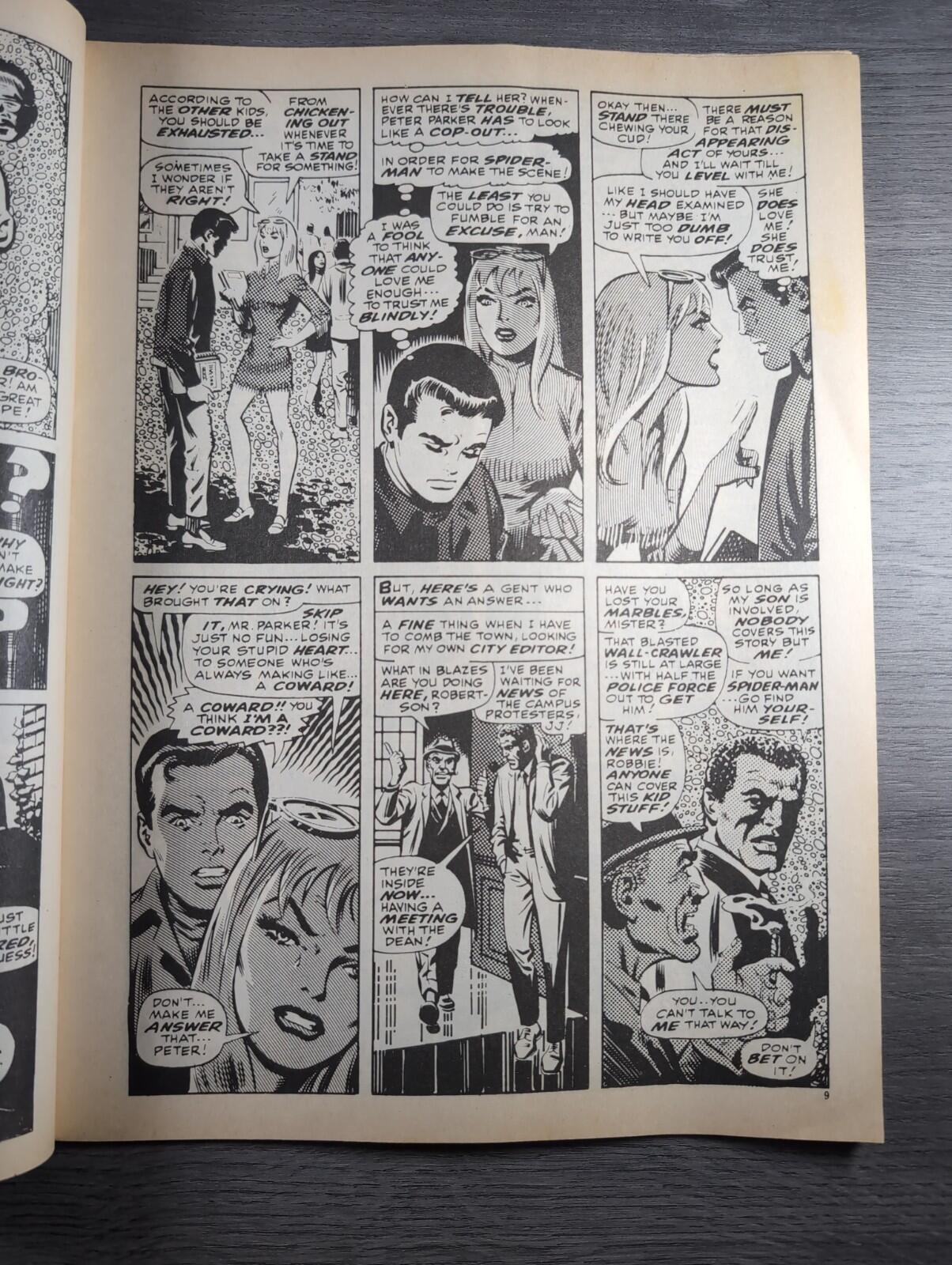 Spider-Man Comics Weekly No 81 Marvel Comics UK 31st August 1974 Vintage Comic
