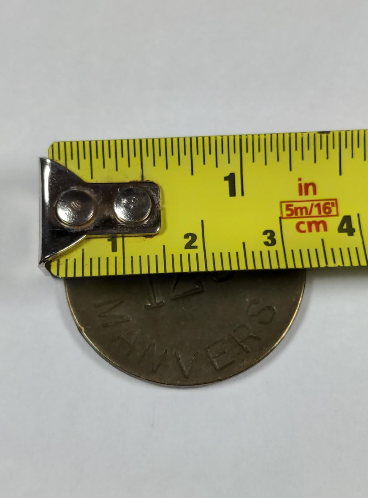 Manvers No 1293 Colliery Brass Miners Pit Check Token Mining Memorabilia
