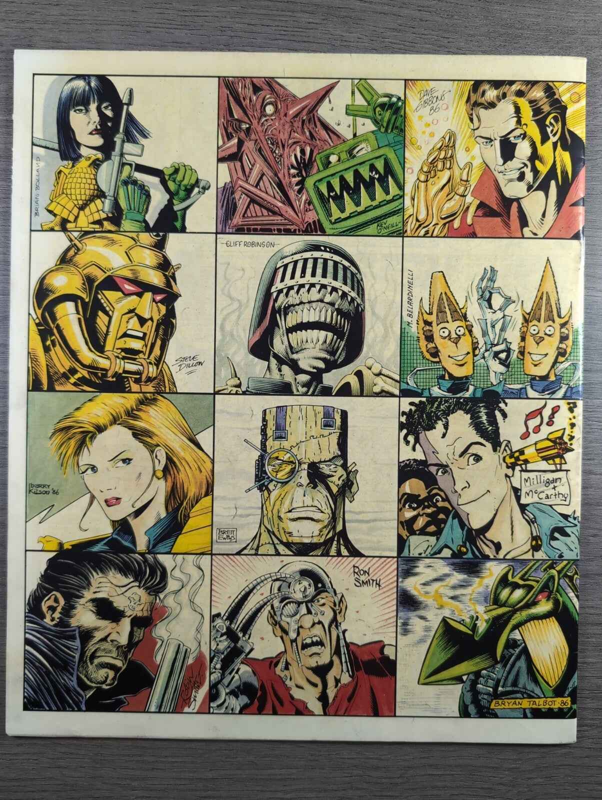 2000AD Prog 500 Featuring Judge Dread Comic 13th Dec 1986 Vintage Retro Comic