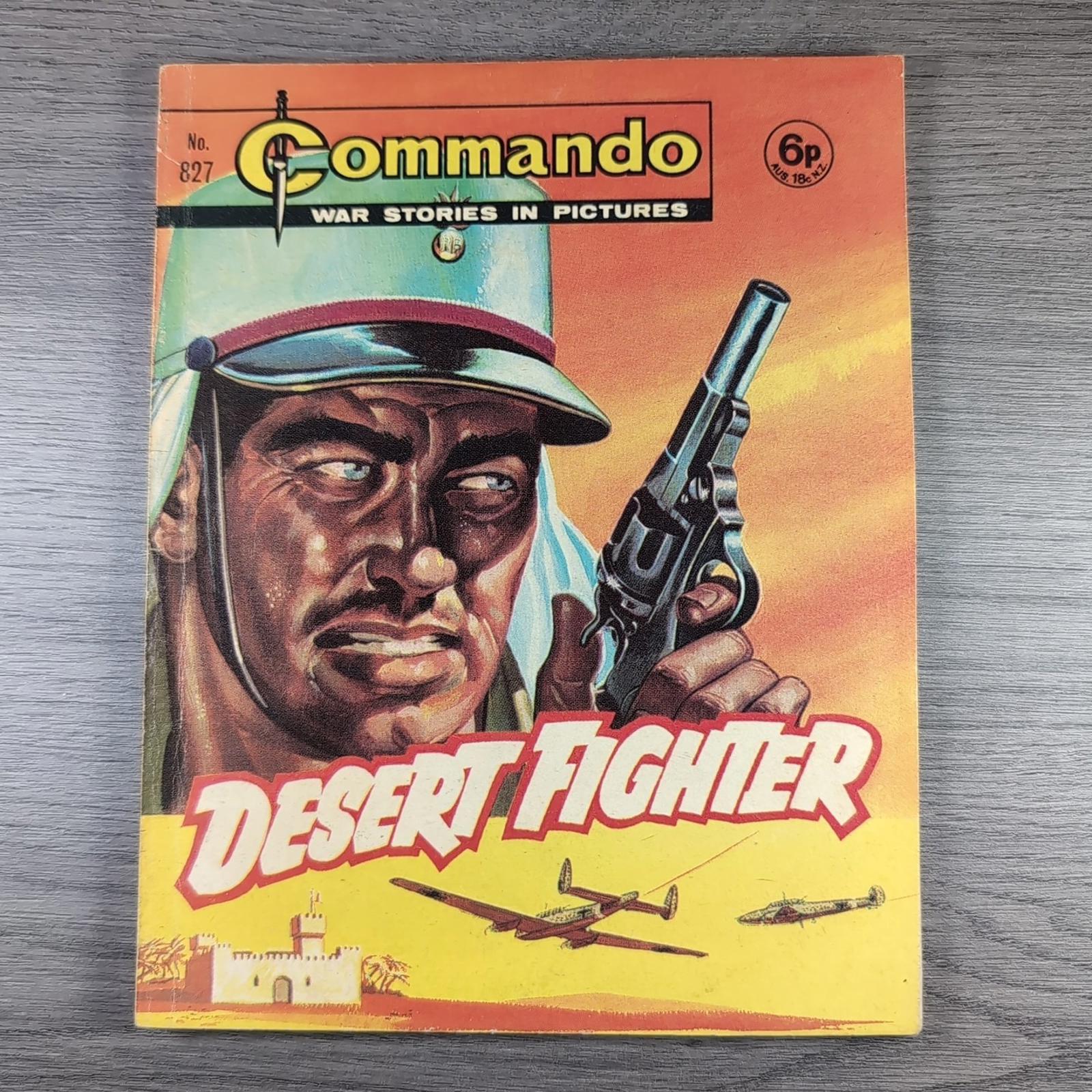 Commando Comic Issue Number 827 Desert Fighter