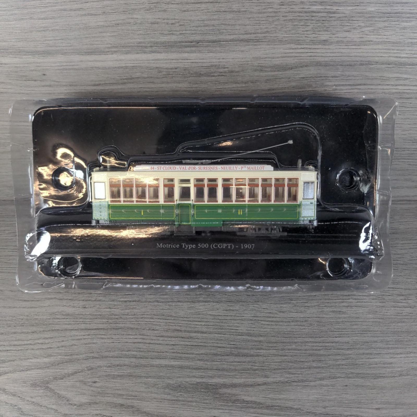 Atlas Editions Trams Of The World Motrice Type 500 (CGPT) - 1907 Model Tram