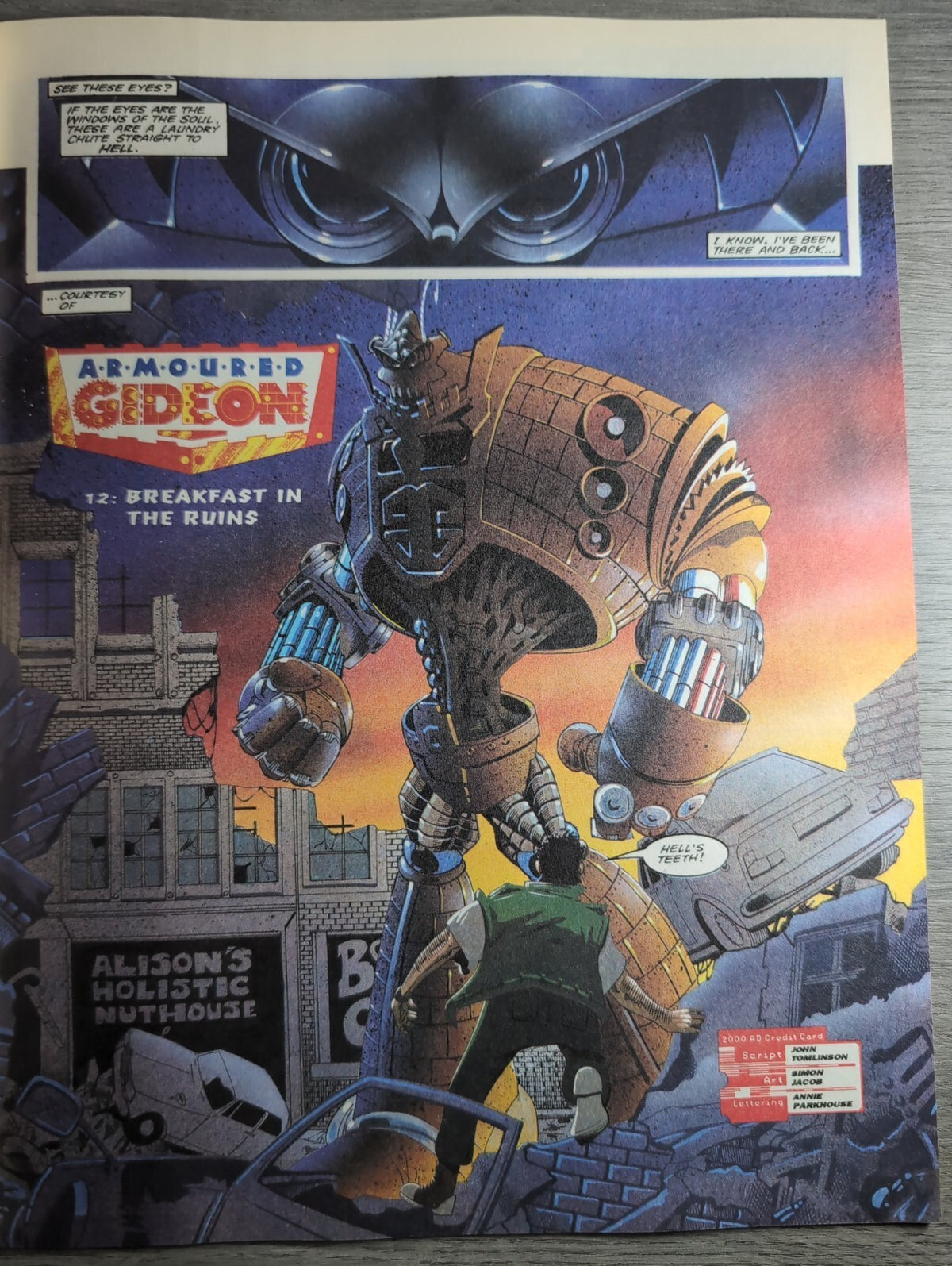 2000AD Prog 840 Featuring Judge Dredd Comic 19th June 1993 Vintage Retro Comic
