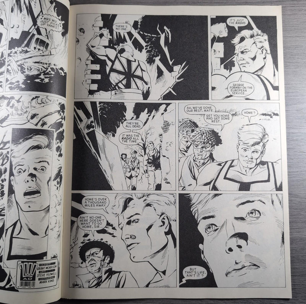 2000AD Prog 558 Featuring Judge Dredd 23rd January 1988 Vintage Comic