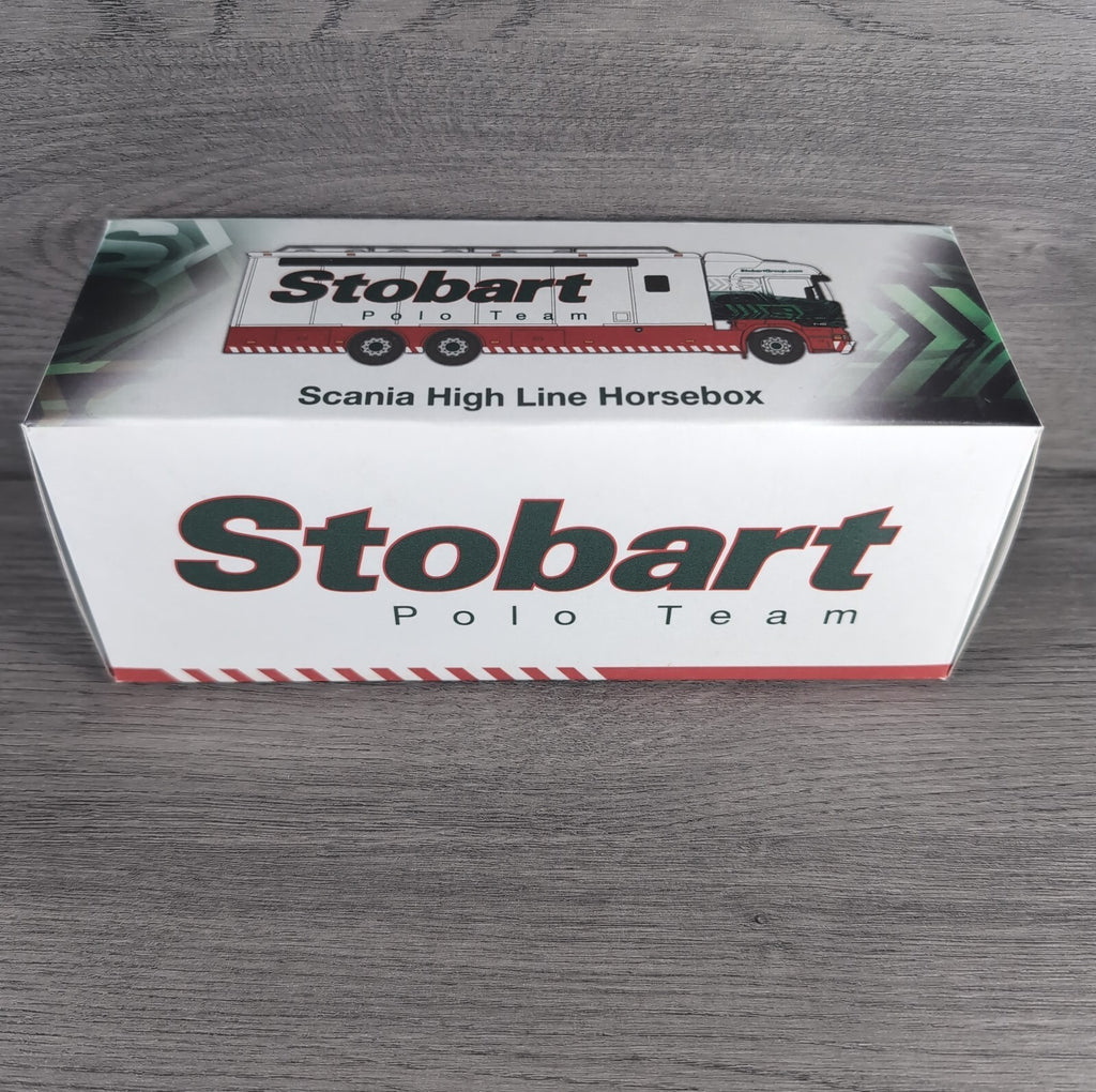 Atlas Editions Eddie Stobart Scania High Line Horsebox 1:76 Scale Die-Cast Model