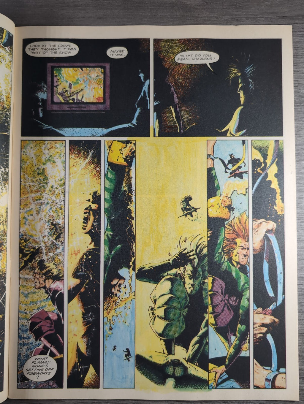 2000AD Prog 656 Featuring Judge Dread Comic 9th Dec 1989 Vintage Retro Comic - Retrorama UK