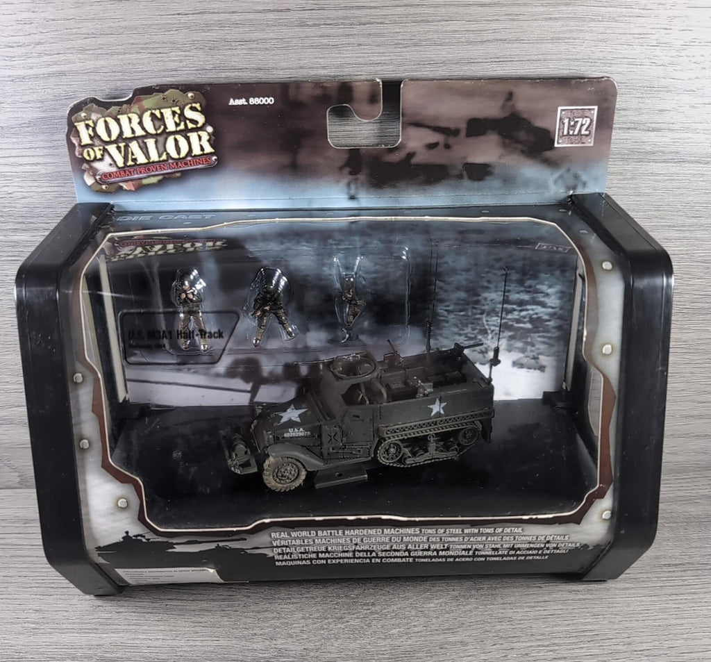 Forces Of Valour U.S. M3A1 Half-Truck Normandy 1944 1:72 Scale Model 85014