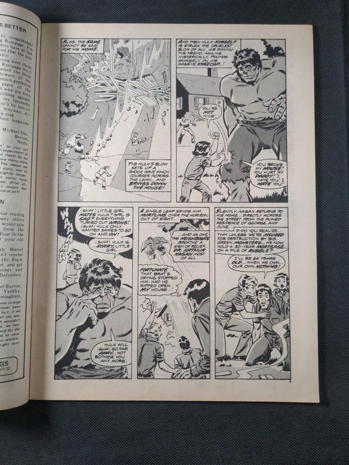 Marvel Comics: Rampage Starring The Daring Defenders Issue Number 20 March 1978 - Retrorama UK