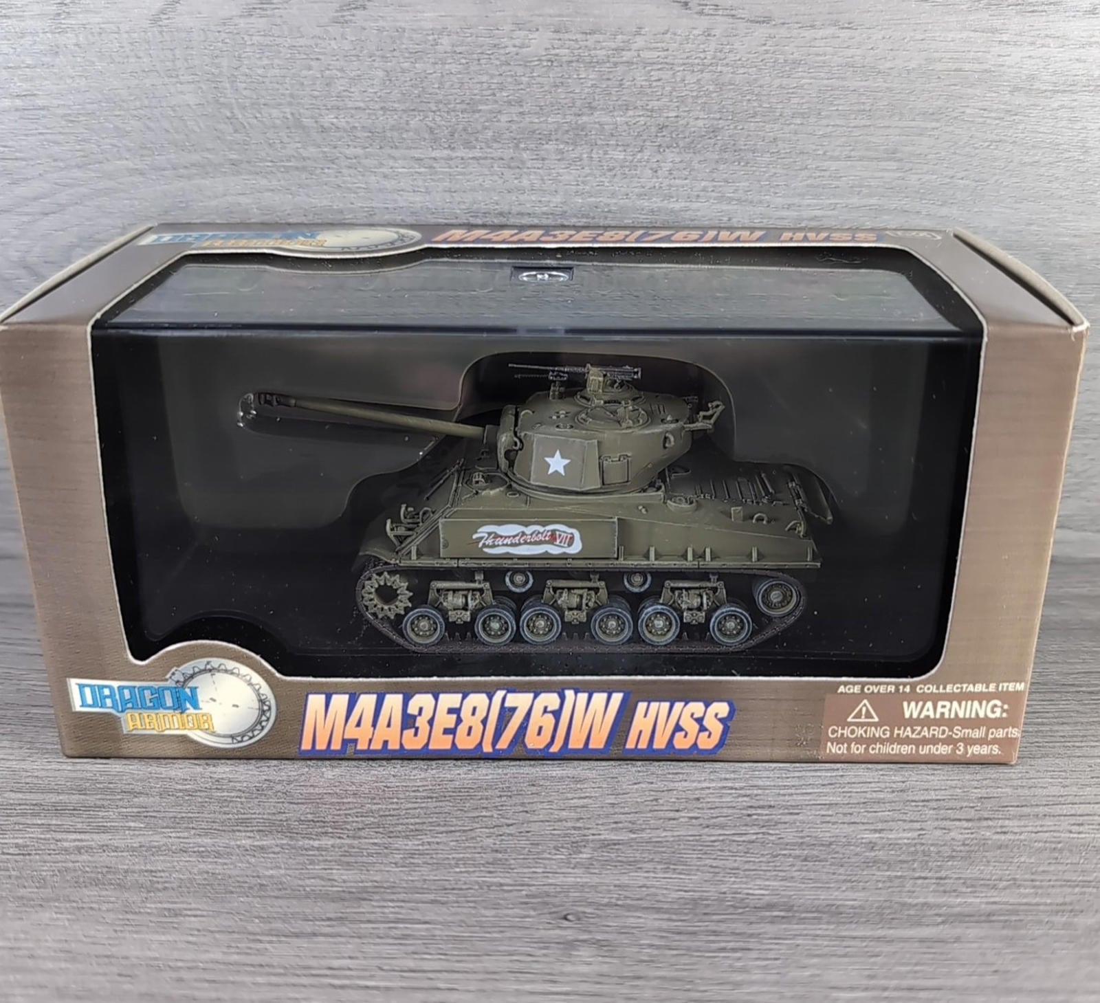 Dragon Armor M4A3E8(76)W HVSS 37th Tank Battalion Germany 1945 1:72 Scale Model
