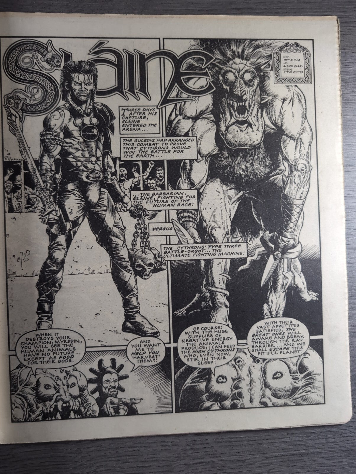 2000AD Prog 427 Featuring Judge Dread Comic 20th July 1985 Vintage Retro Comic