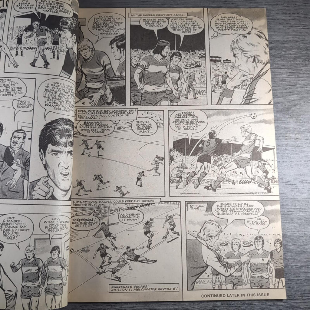 Roy of The Rovers 27th October 1984 Vintage Comic IPC Magazines