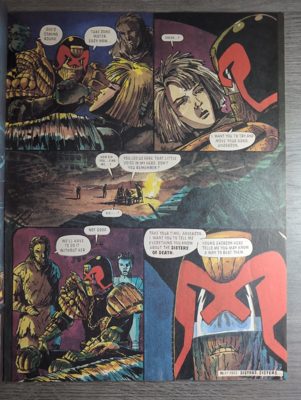 2000AD Prog 692 Featuring Judge Dredd Comic 18th Aug 1990 Vintage Retro Comic