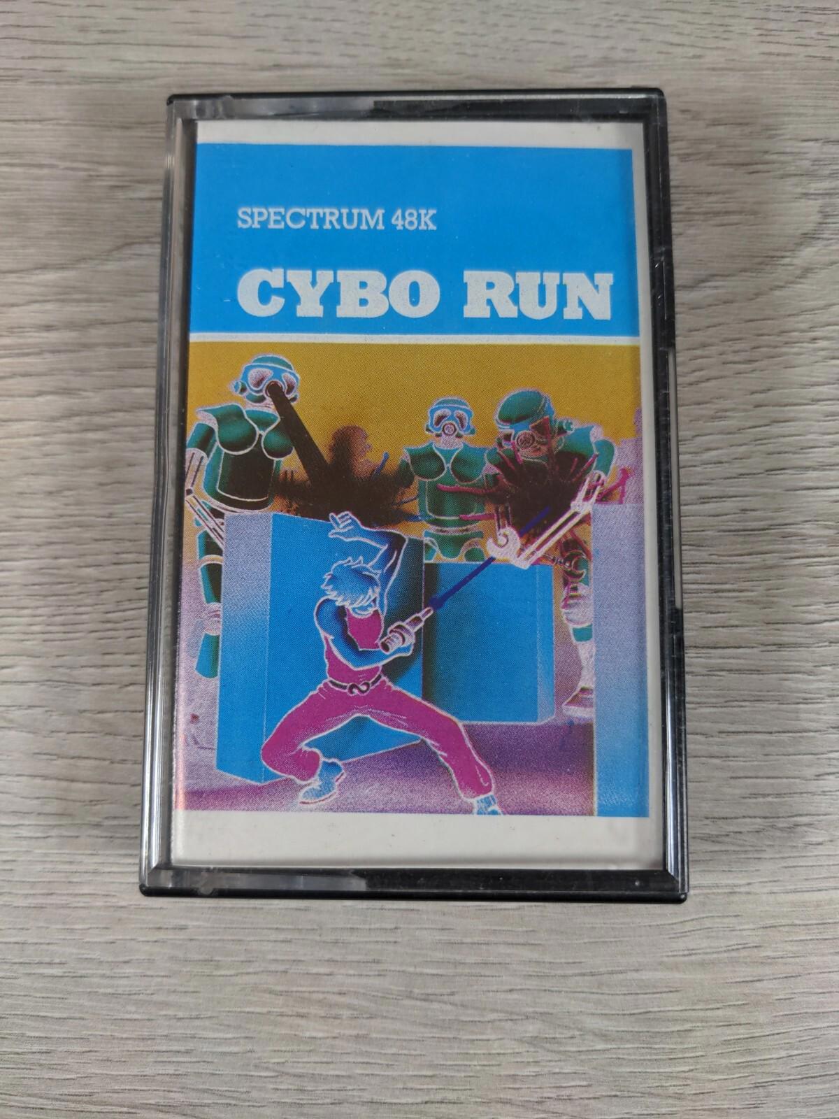 Cybo Run ZX Spectrum 48K Video Game Cassette Tested & Working