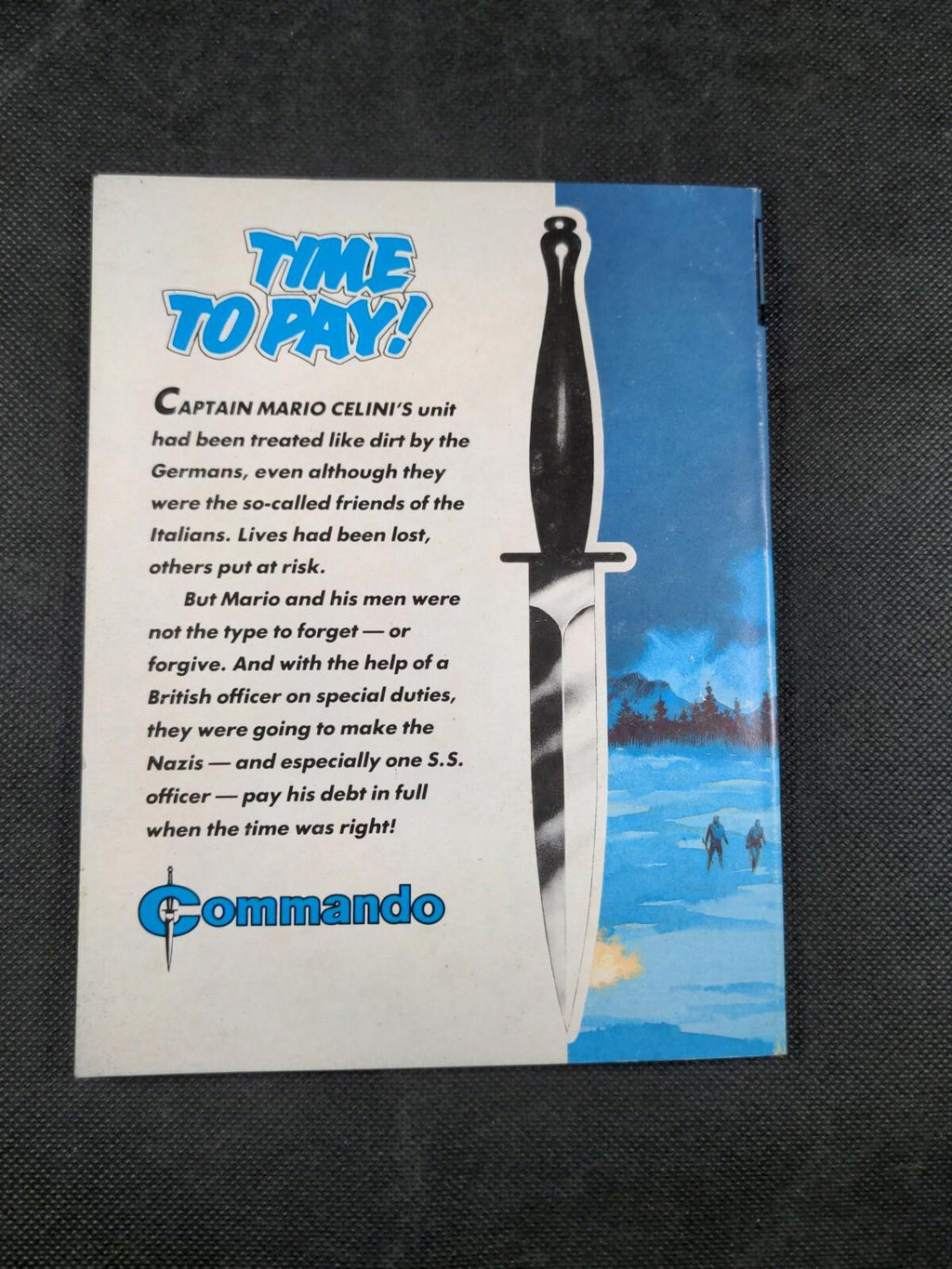 Commando Comic Issue Number 2648 Time To Pay - Vintage Comic - Retrorama UK