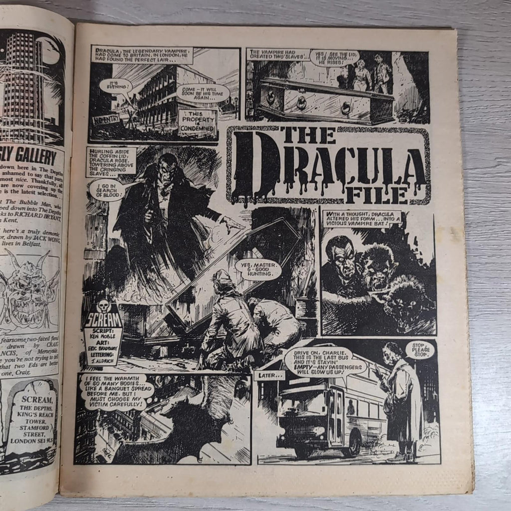 Scream! Comic Issue Number 12 9th June 1984