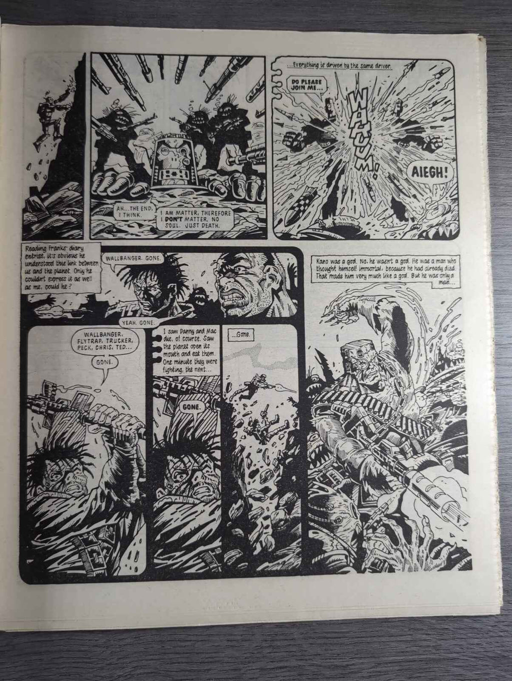 2000AD Prog 517 Featuring Judge Dread Comic 11th April 1987 Vintage Retro Comic