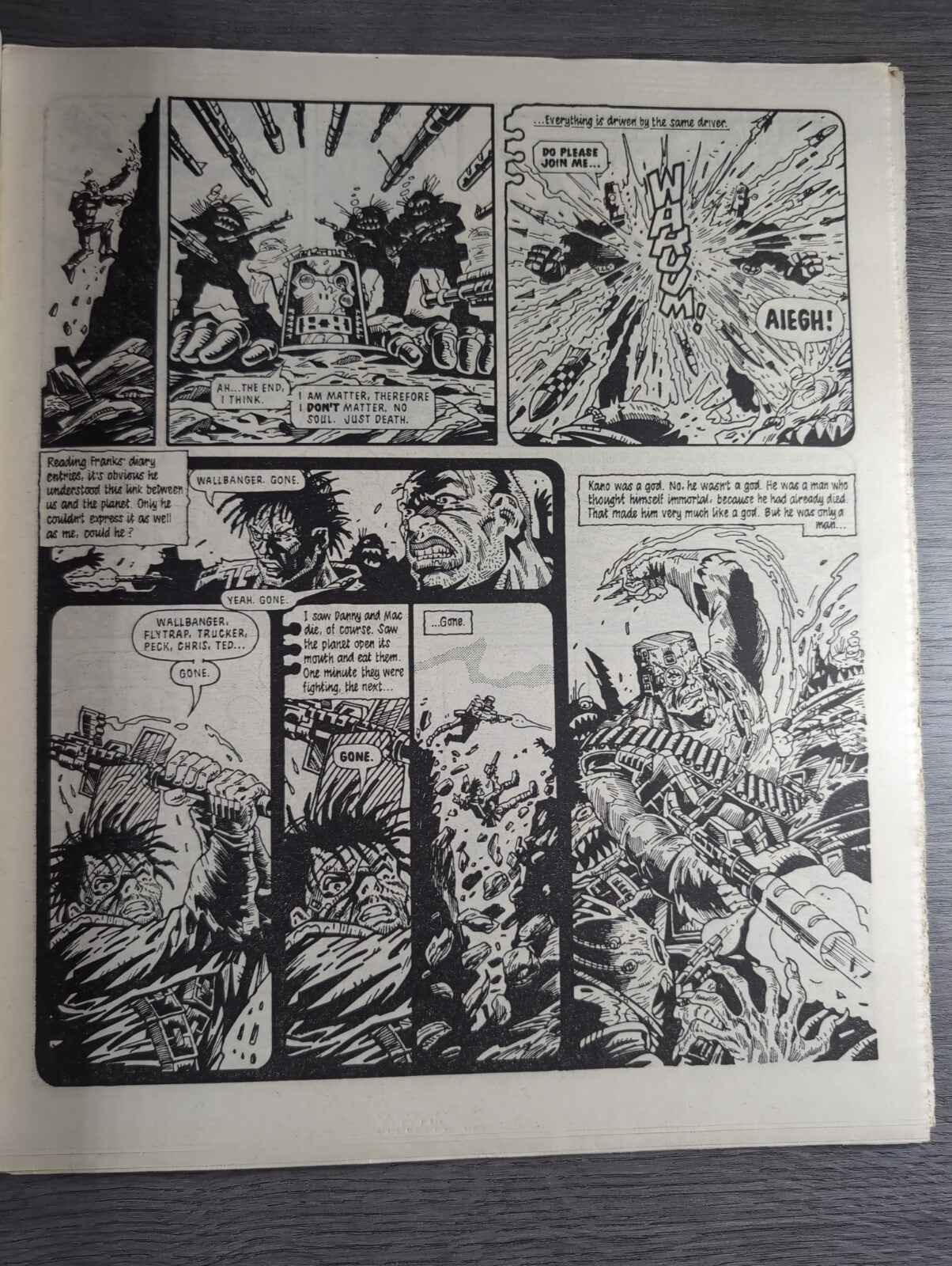 2000AD Prog 517 Featuring Judge Dread Comic 11th April 1987 Vintage Retro Comic