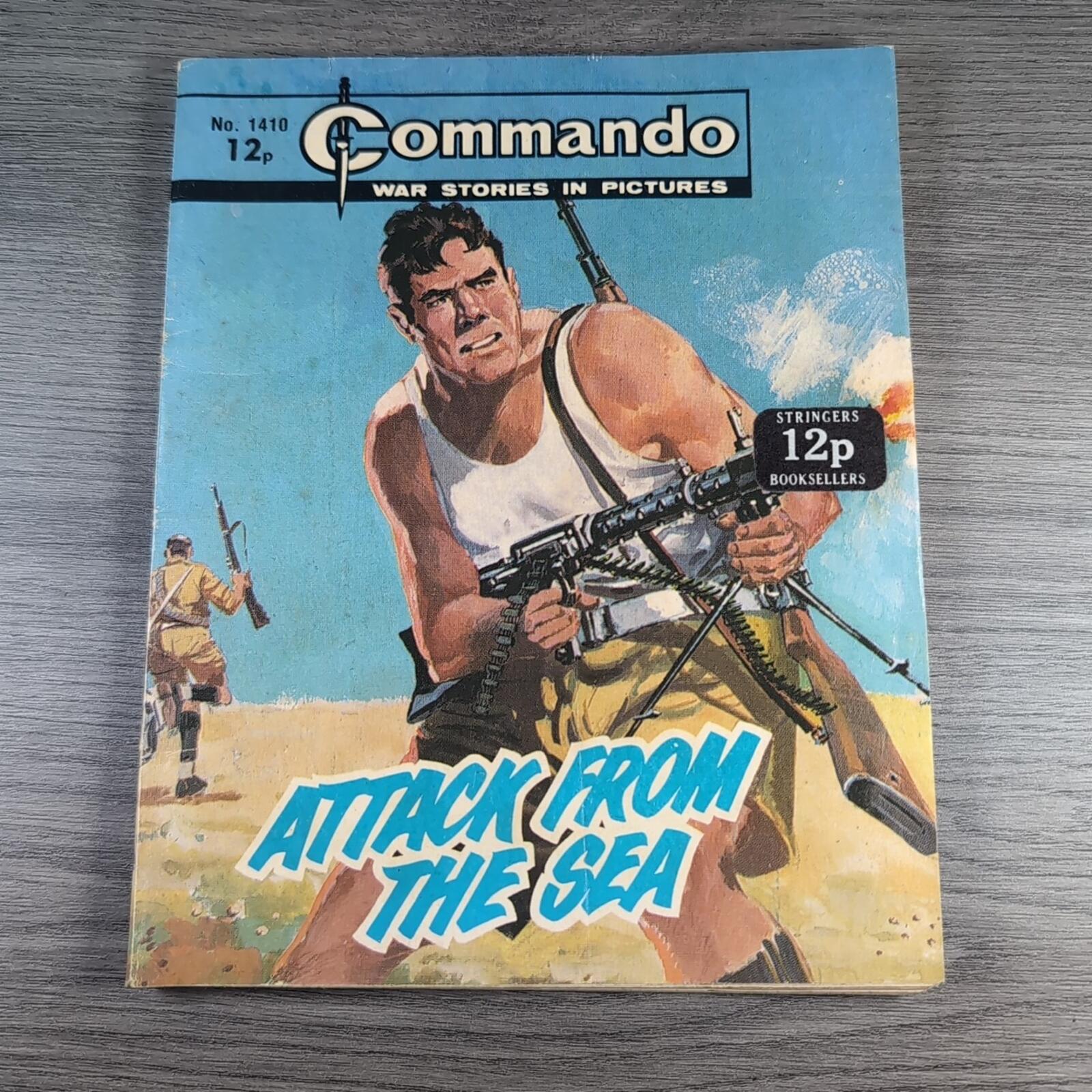 Commando Comic Issue Number 1410 Attack From The Sea