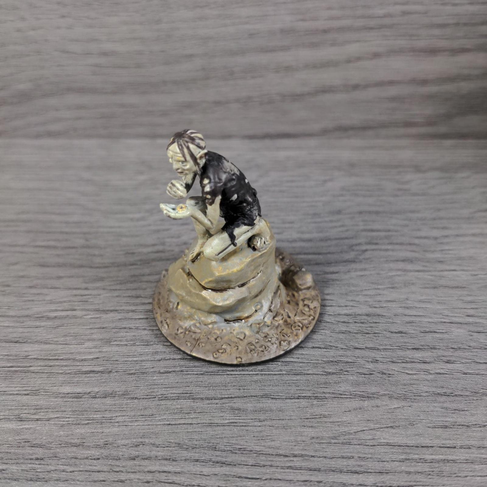 Eaglemoss Gollum Lord of the Rings Collectors Models NLP 2007 Metal Figure