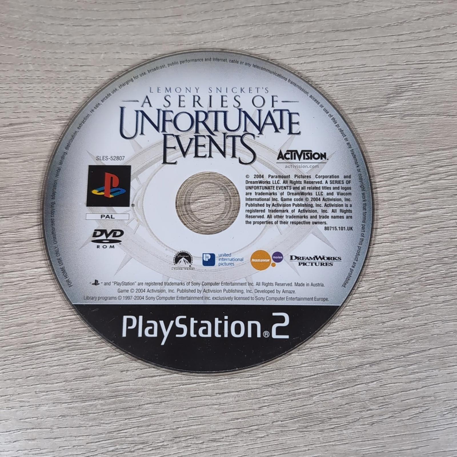 Lemony Snickets A Series Of Unfortunate Events Playstation 2 PS2 Game Tested