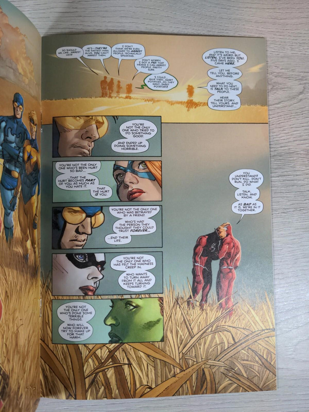 DC Comics  Heroes In Crisis  Issue No 9 2019 King Mann Morey - Retrorama UK