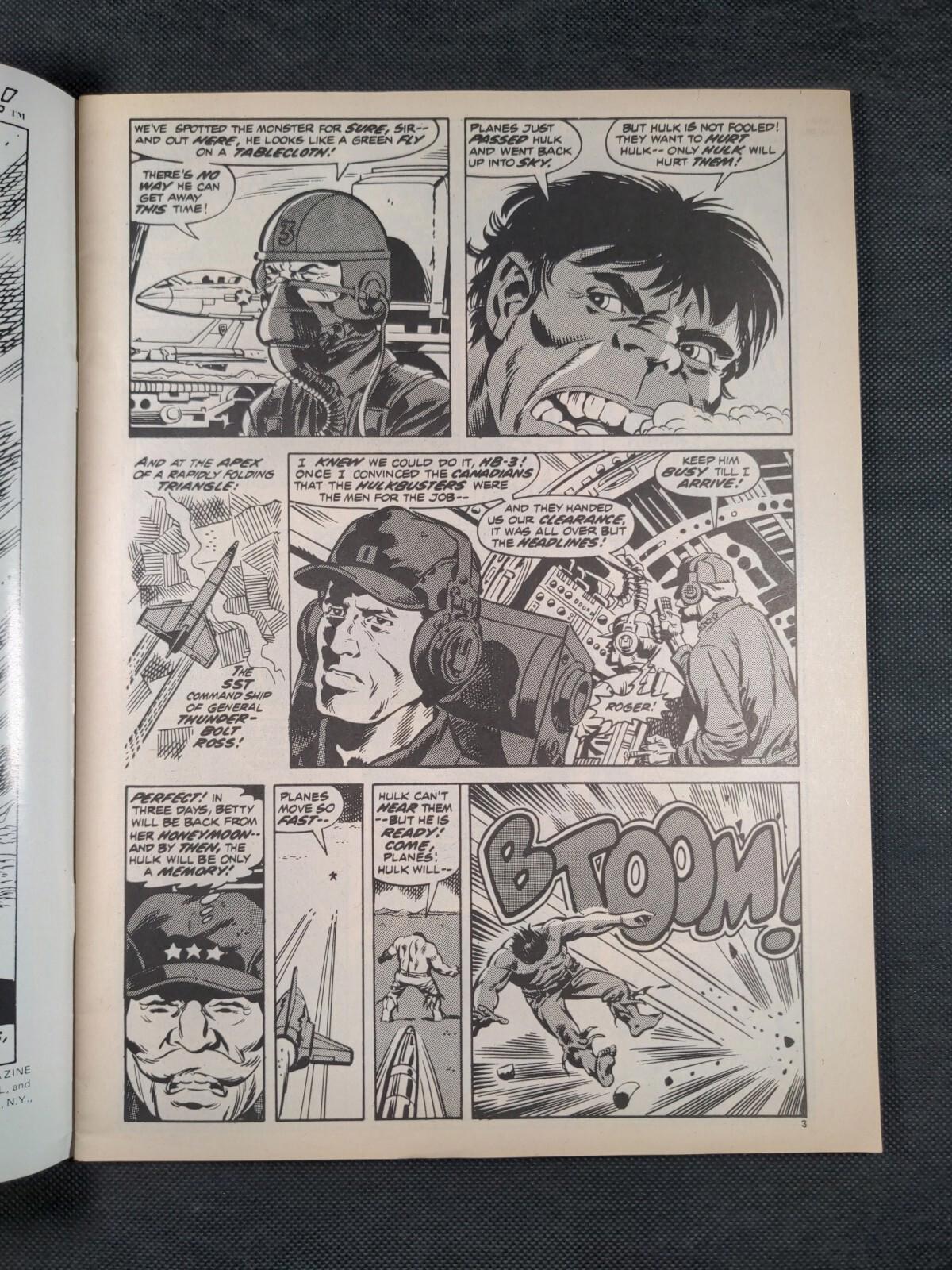 Mighty World of Marvel Issue No 162 November 1975 Vintage Marvel UK Comic