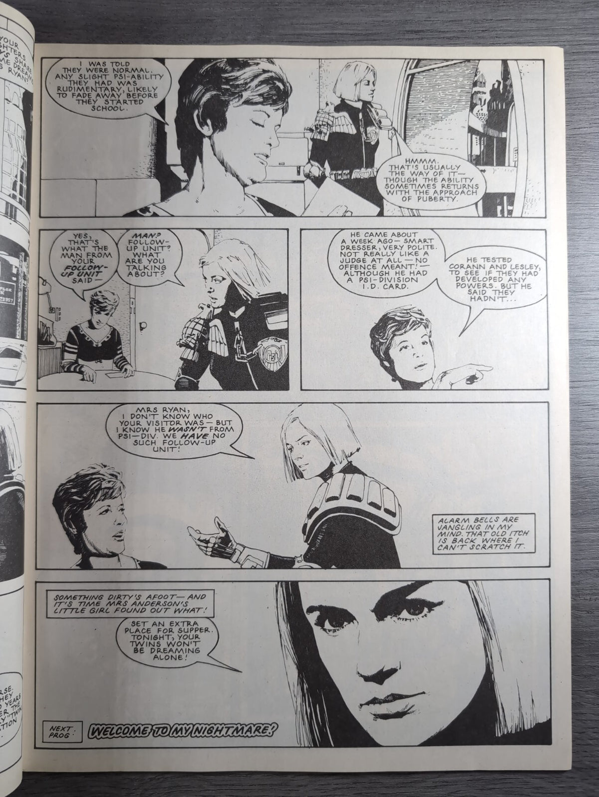 2000AD Prog 639 Featuring Judge Dread Comic 12th Aug 1989 Vintage Retro Comic - Retrorama UK