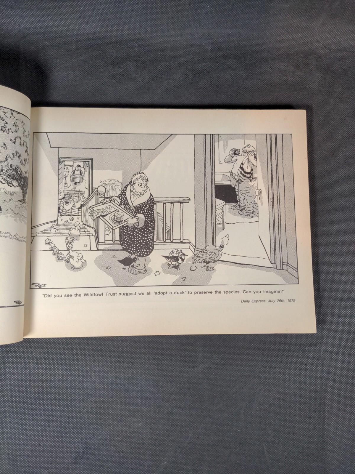 Giles Annual  1980  Thirty-Fourth Series 1980 Vintage Cartoon Book Clipped