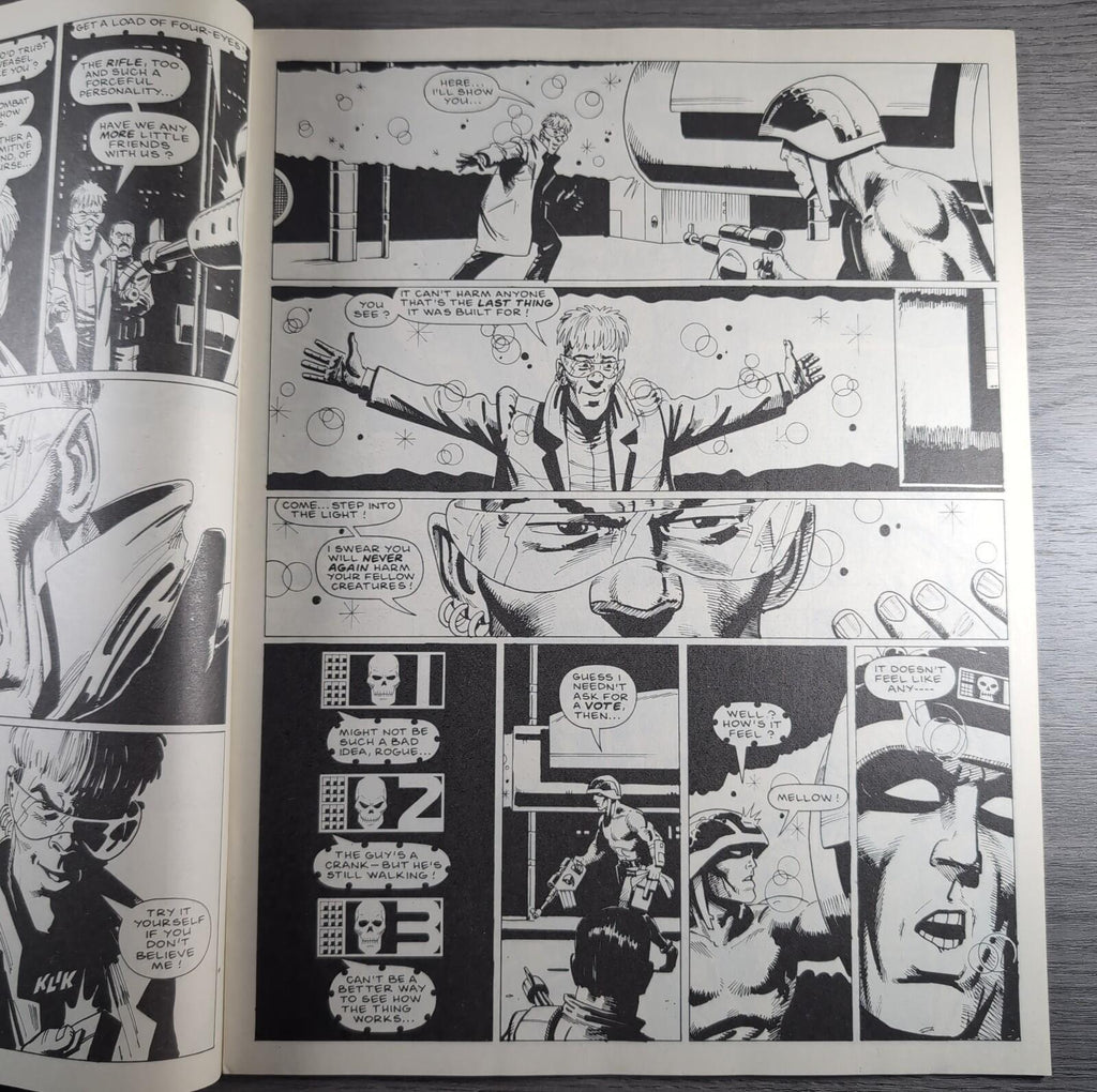 2000AD Prog 575  Featuring Judge Dredd 21st May 1988 Vintage Comic