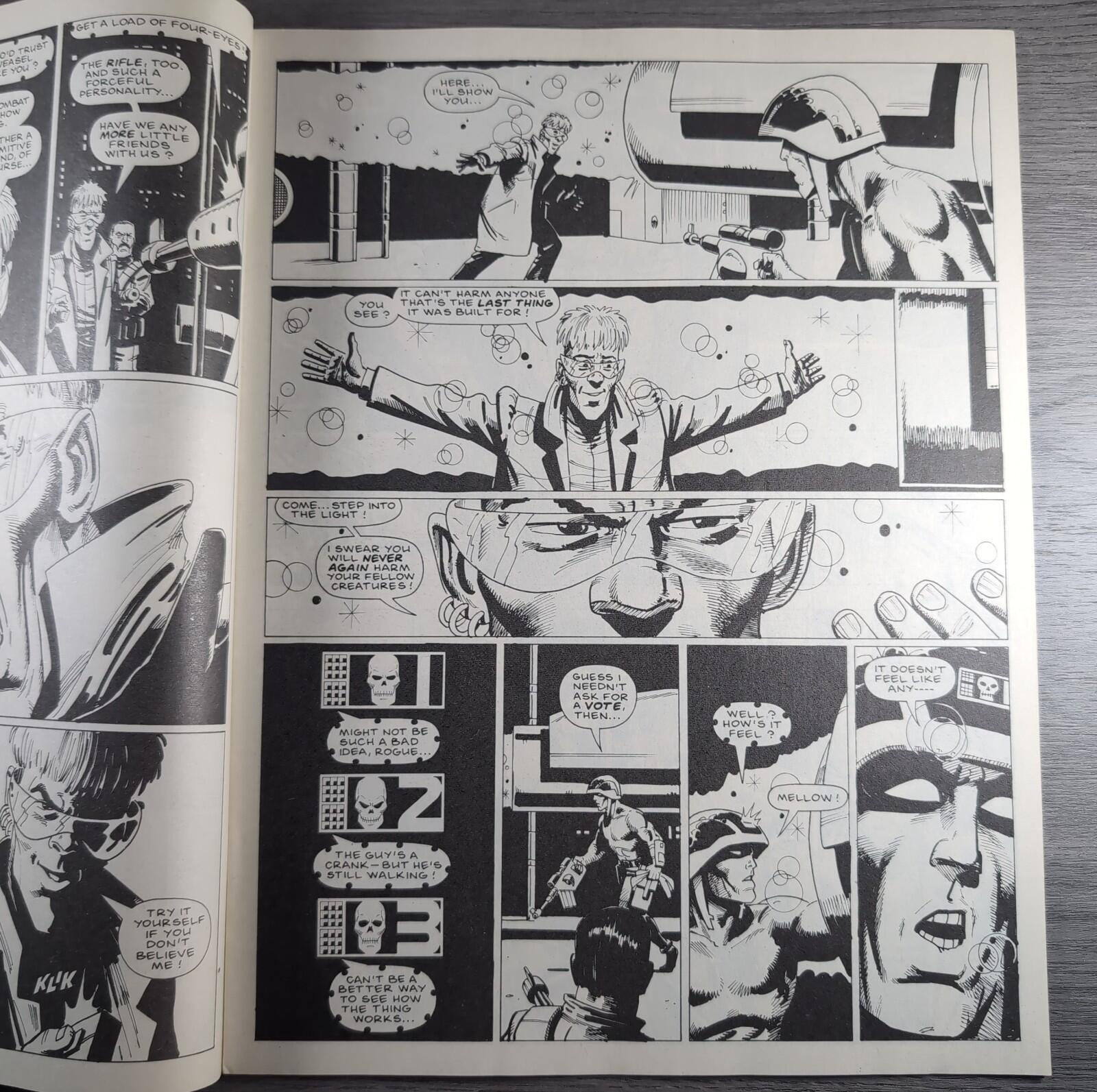 2000AD Prog 575  Featuring Judge Dredd 21st May 1988 Vintage Comic
